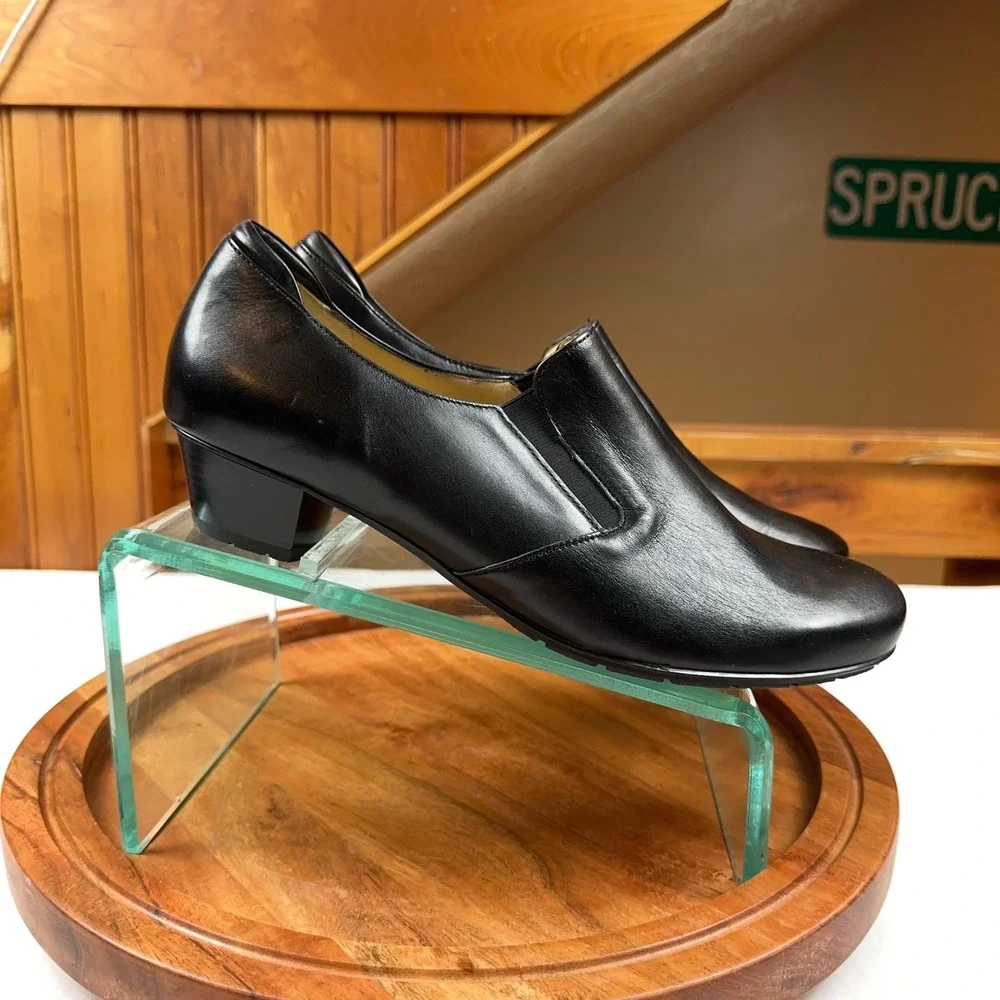 Ara black leather